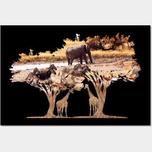 Africa Posters and Art